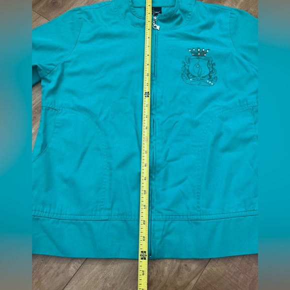 Vintage Baby Phat Lightweight Green Jacket Size Small - Picture 7 of 9